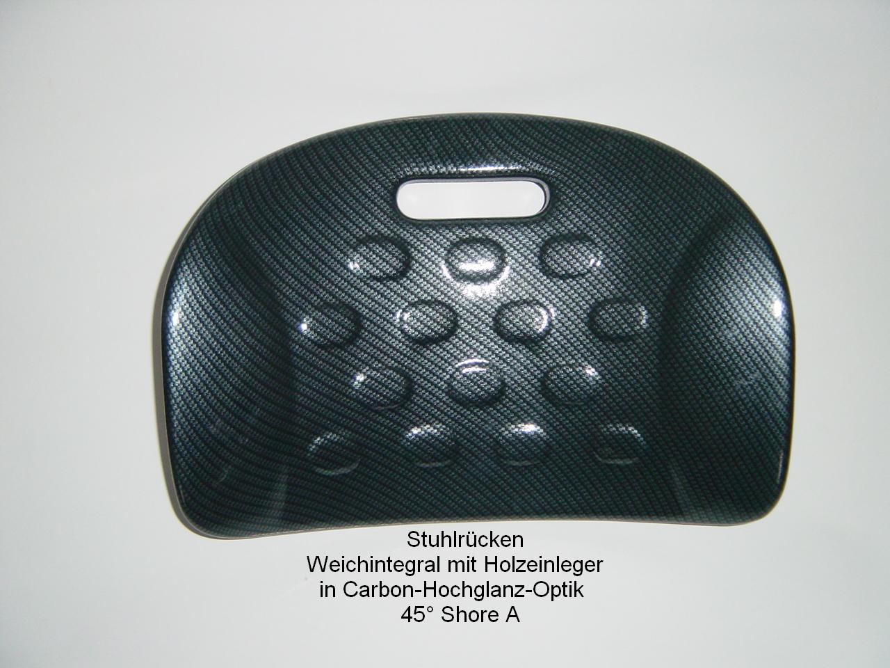 PU-Stuhl R�cken beschichtet Text