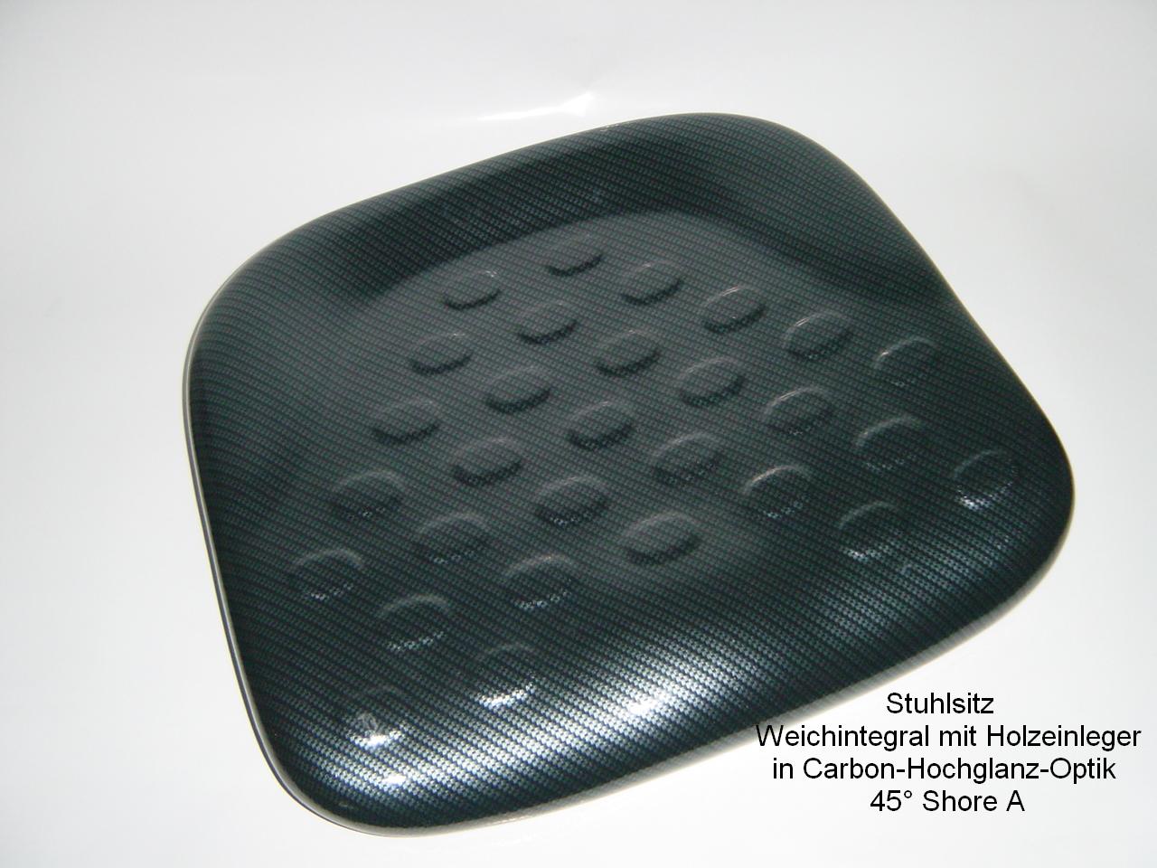 PU.Stuhl Sitz beschichtet Text